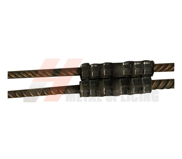 Cold gripping rebar coupler